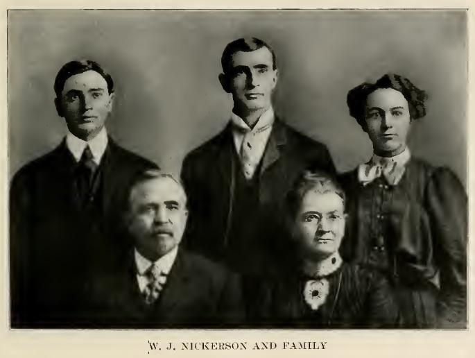 William J. Nickerson and family
