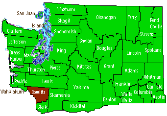 WA State Map