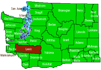WA State Map