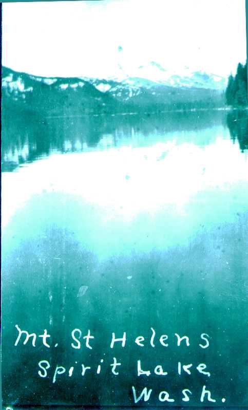 Mt. St. Helens and Spirit Lake