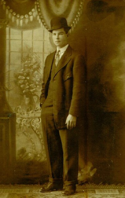 Walter Toy as a Teenager