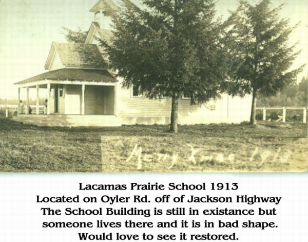 Lacamas Prairie Grade School, 1913