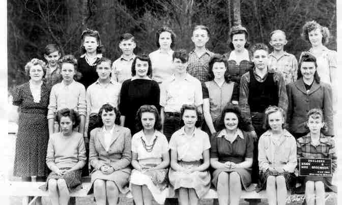 Onalaska HS, 1944, Grade 8