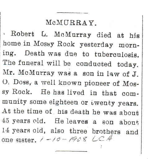 Robert McMurry obituary