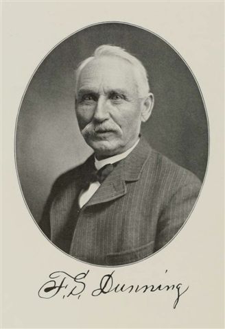 F. S. Dunning portrait