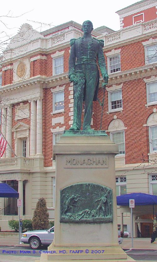 John Monaghan statue
