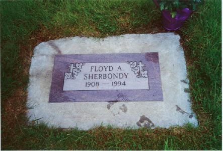 Sherbondy gravestone